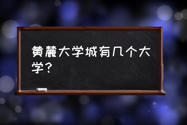 巢湖滨湖南苑东侧盖什么 黄麓大学城有几个大学？